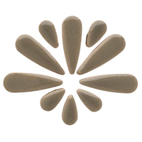 Mosaiksteinen Tropfen Grau