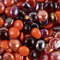 Glass Nuggets 16-20mm Red Mix