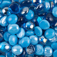 Glass Nuggets 16-20mm Turquoise Mix