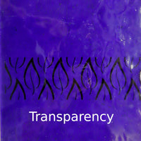 Glasplatte Lila Texturiert