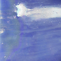 Glass Plate Marbled Blue Pearl