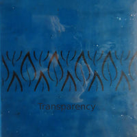 Glass Plate Steel Blue