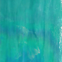 Glass Plate Sea Green Pearlescent