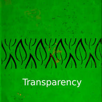 Glasplatte Blattgrün