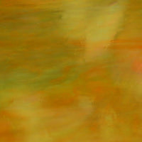 Glass Plate Amber Green Iridised