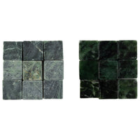 Marmor 20x20mm Verde Jade