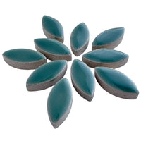 Ceramic Petals 25mm Phthalo Green