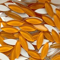 Medium Blütenblätter Mandarine