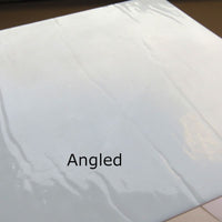 Glasplaat Wit Lichte Textuur