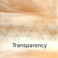 Glasplatte Koralle Zart