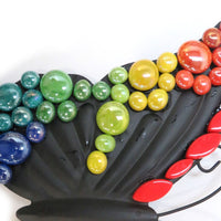 Regenbogen Schmetterling 24cm