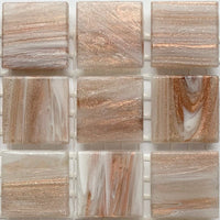 Verre Mosaique - glass mosaic -Glasmosaik-glasmozaïek-Glasmozaiek met Goud Dooradert 20mm Lichtgoud - mosaicshop