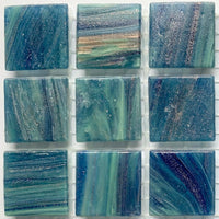 Verre Mosaique - glass mosaic -Glasmosaik-glasmozaïek-Glasmozaiek met Goud Dooradert 20mm Toermalijn - mosaicshop