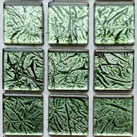 Verre Mosaique - glass mosaic -Glasmosaik-glasmozaïek-Glasmozaiek Spiegel 20mm Emeraude - mosaicshop