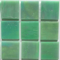 Verre Mosaique - glass mosaic -Glasmosaik-glasmozaïek-Glasmozaiek Tiffany Glacier 20mm Pistache - mosaicshop