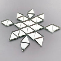 Verre Mosaique - glass mosaic -Glasmosaik-glasmozaïek-Spiegel Driehoek - mosaicshop
