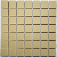 Verre Mosaique - glass mosaic -Glasmosaik-glasmozaïek-Winckelmans 20mm Ivoire - mosaicshop