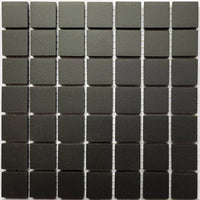 Verre Mosaique - glass mosaic -Glasmosaik-glasmozaïek-Winckelmans 20mm Noir - mosaicshop