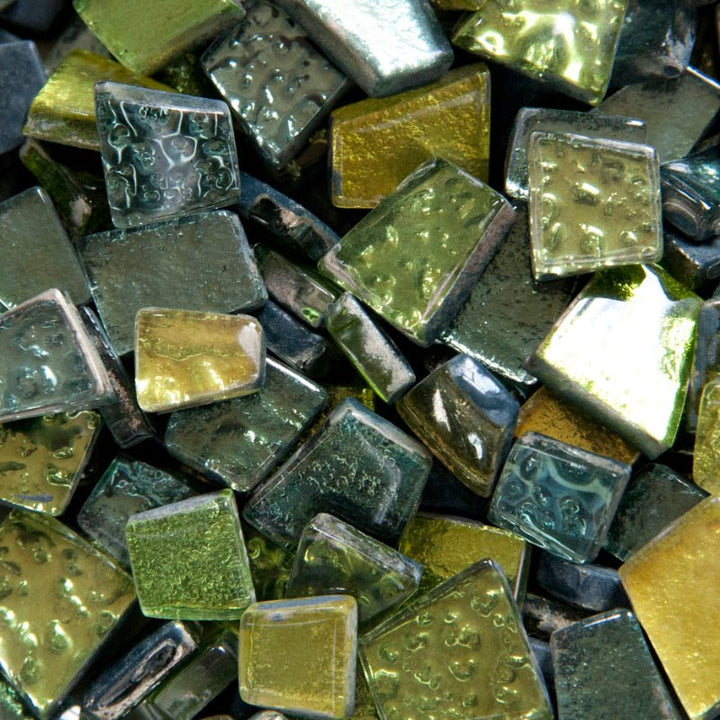 Glastegels Met Spiegel - mosaicshop