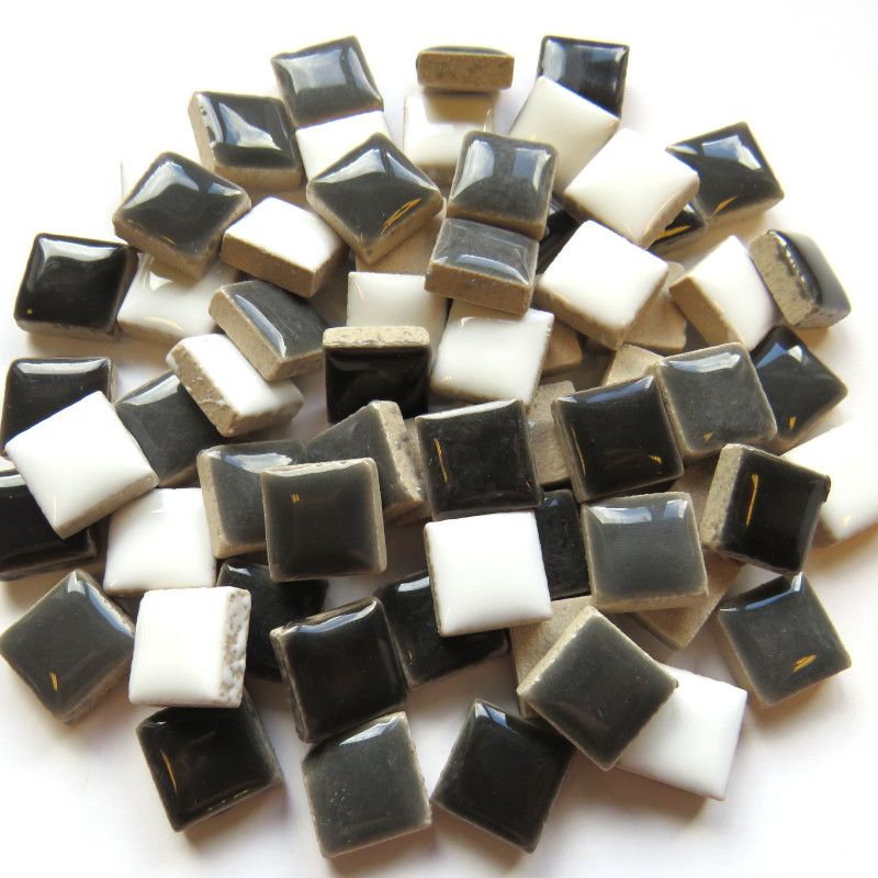 Ceramic 12mm Gray-White Mix