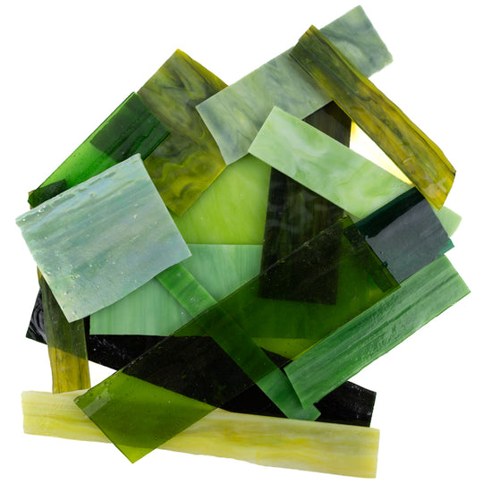 Crazy Paving XL  Green Mix