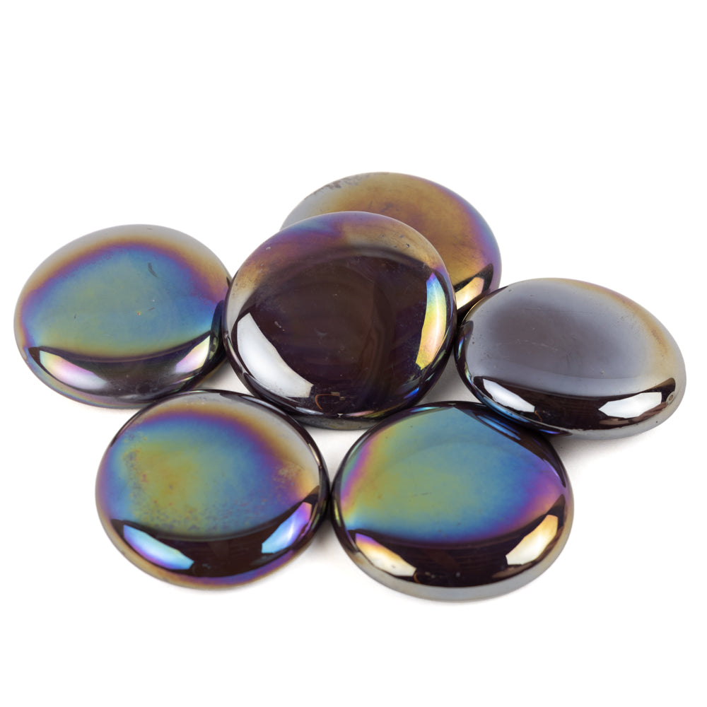 Glasdruppels XL 30-36mm Opaalviolet