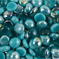 Glass Nuggets 16-20mm Green-Blue Mix