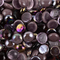 Glass Nuggets 16-20mm  Purple Mix