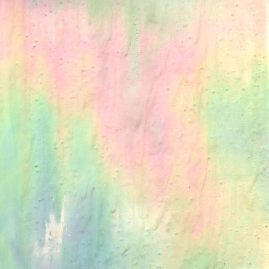 Glasplatte Weiß Irisiert Zart