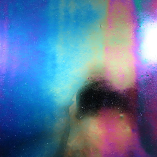 Glasplatte Universum