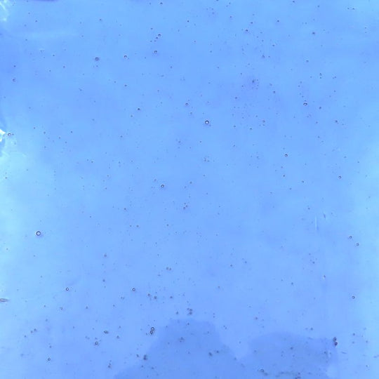 Glass Plate Bleached Blue