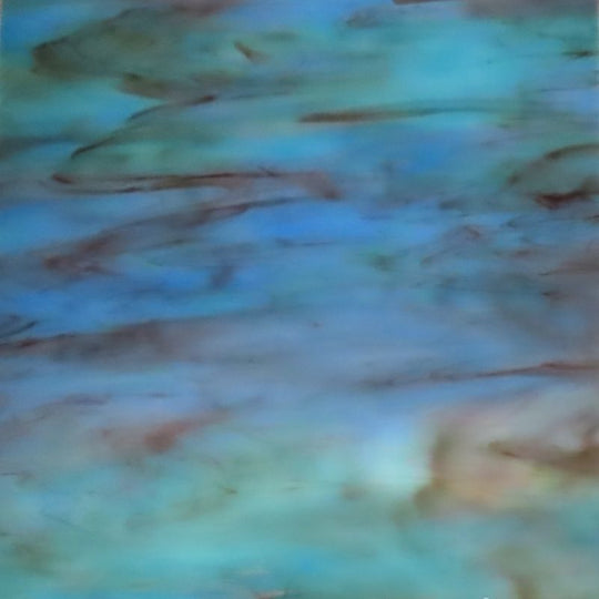 Glasplatte Azoren Marmoriert Irisiert