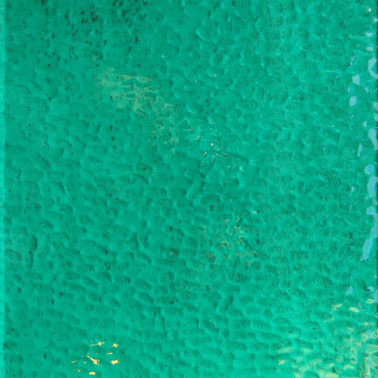 Glasplaat  Cyaan Gehamerd