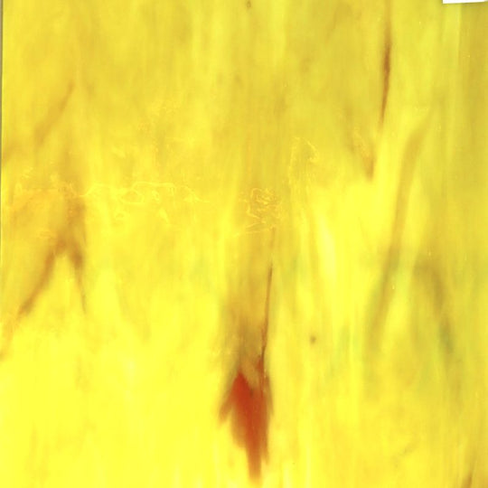 Glasplatte Intens Gelb