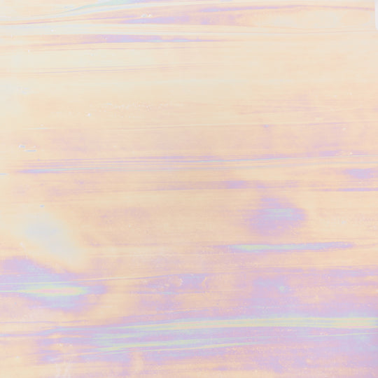 Glass Plate Blush Gentle Waves