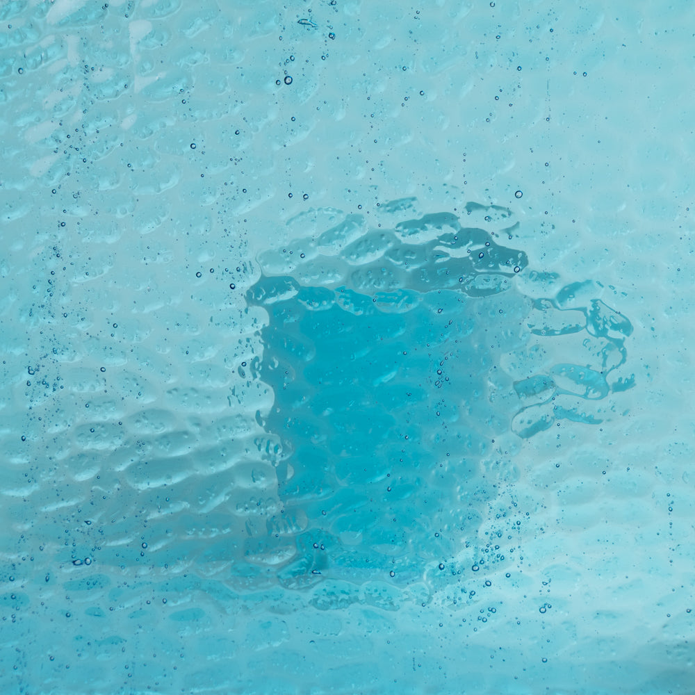 Packshot Glass Plate– blue – 15cmX19cm