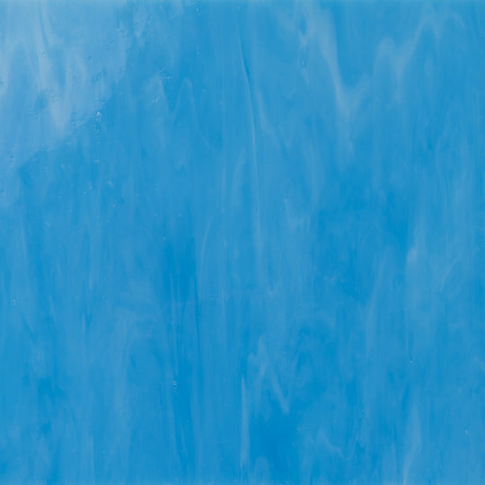 Glass Plate Pale Opal Turquoise