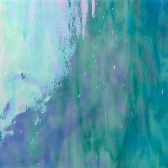 Glasplatte Zartes Aqua Perle