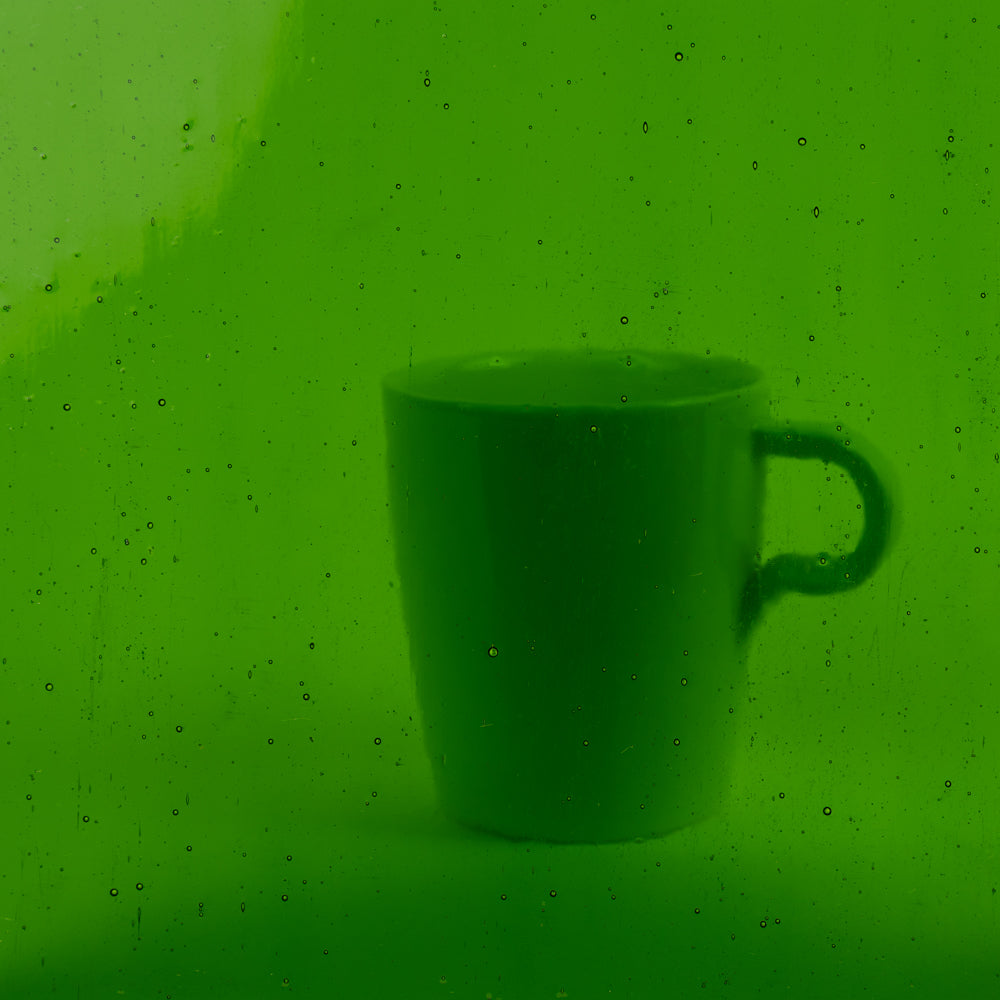 Packshot Glass Plate– green – 15cmX19cm
