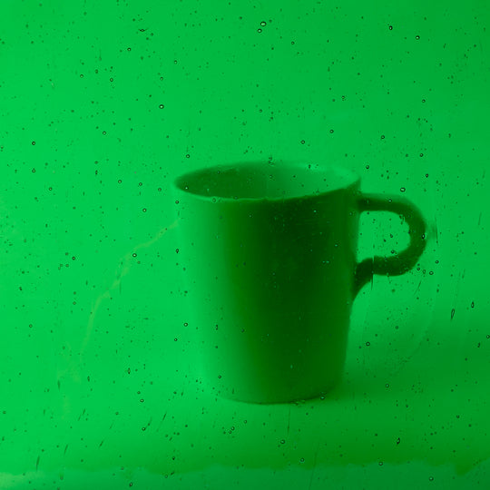 Glasplaat Half Groen