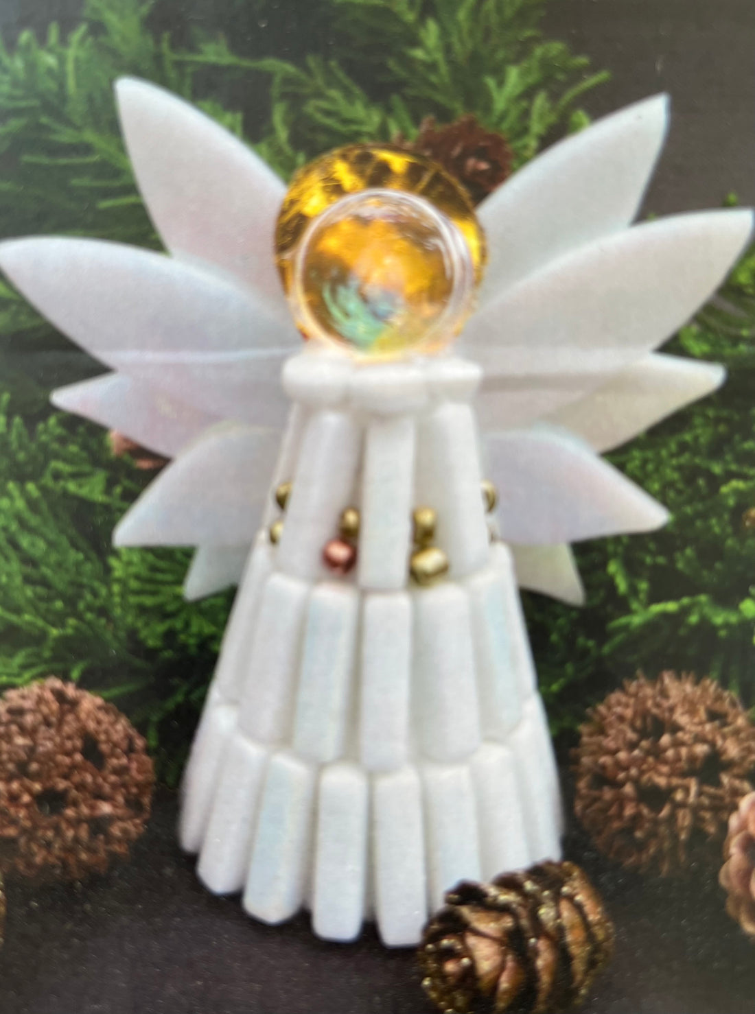 Christmas Angel White (3 pieces)
