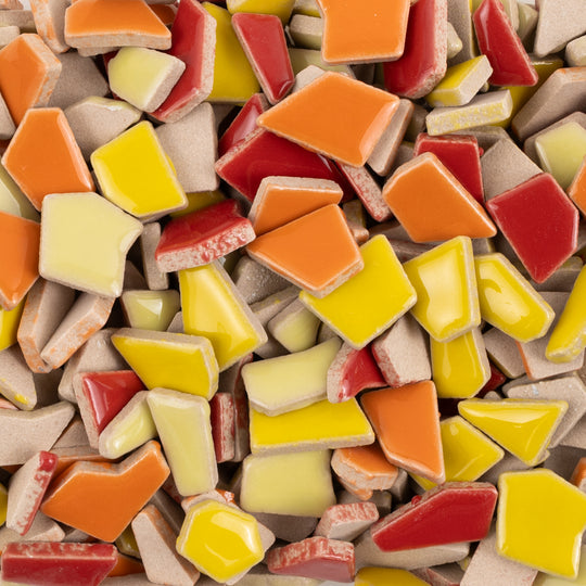 Flip Keramik Mosaik Puzzle  Weiß