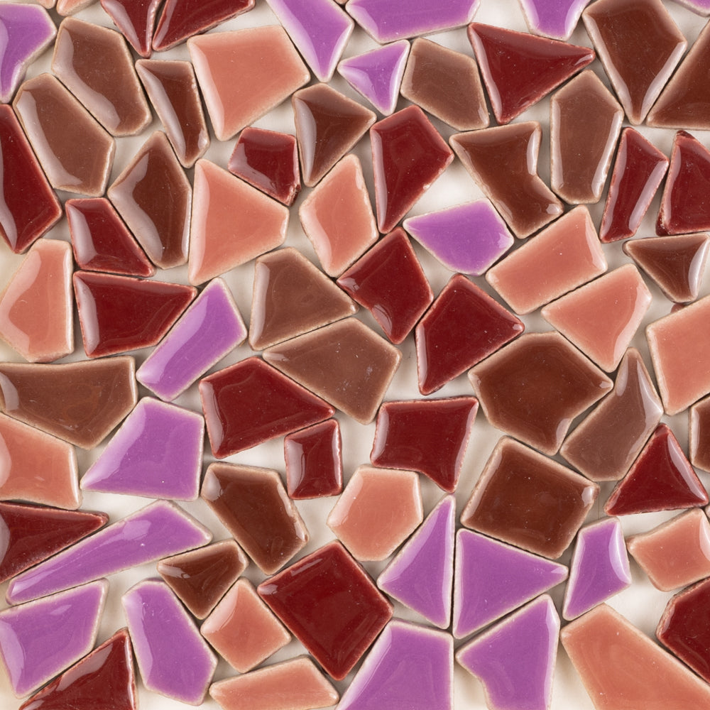 Flip Keramik-Puzzles Violettmix