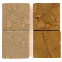 Marble 20x20mm  Jade Gold