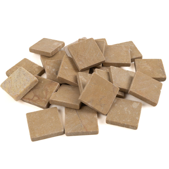 Marble 20x20mm  Jade Gold