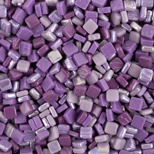 Ottoman 8mm Purple Mix