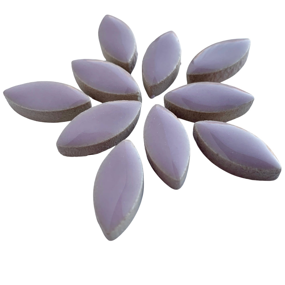 Ceramic Petals 25mm Lilac