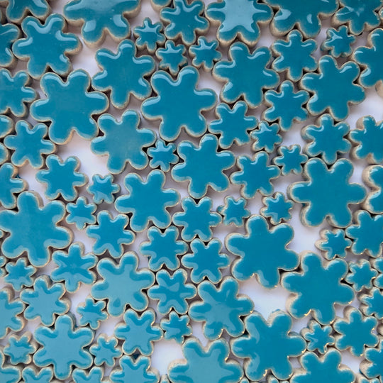 Charms Bloemen Blauw