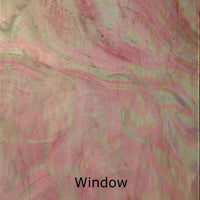 Glasplaat Pastelroze Iriserend