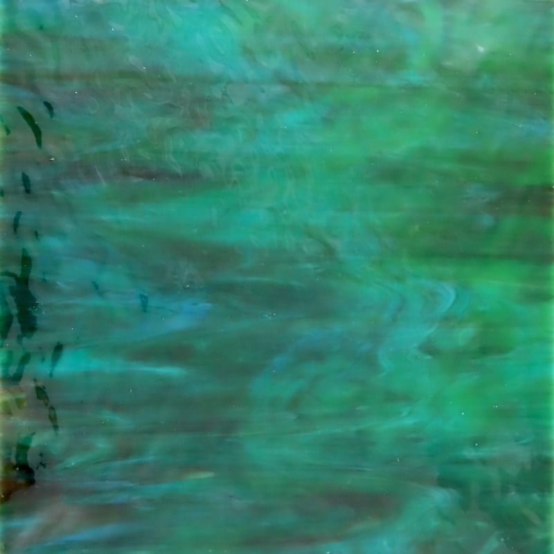 Glasplatte Aquamarin